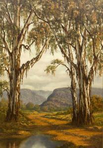 REPSOLD Louise 1948,Gum Trees Landscape,2003,5th Avenue Auctioneers ZA 2019-04-07