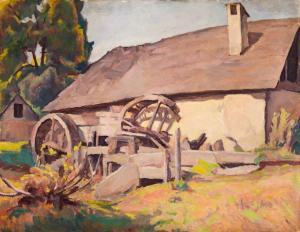 RESSU Camil 1880-1962,At the Mill,1922,Artmark RO 2024-03-20