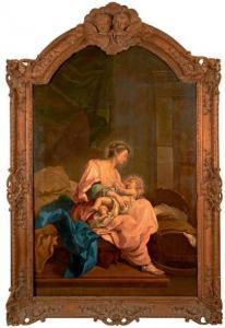 RESTOUT Eustache 1655-1743,Vierge à l'Enfant,Beaussant-Lefèvre FR 2015-06-19