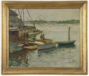 RETTIG John 1855-1932,Marblehead,1922,Brunk Auctions US 2022-03-25