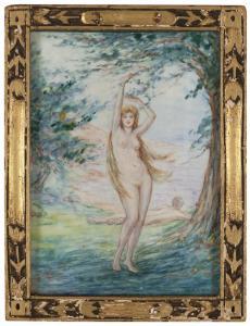REUBENA DEANE Lillian 1881-1972,Nude figures in a landscape,John Moran Auctioneers US 2012-11-13
