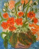 REUVEN Elka 1926-1991,Flower Vase,Montefiore IL 2017-03-22