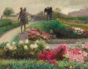 REVELARD René 1880-1965,Le Jardin du Luxembourg,Bonhams GB 2023-05-30