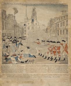 REVERE Paul 1735-1818,The Bloody Massacre perpetrated in King Street, Bo,Christie's GB 2023-01-20