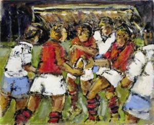 REVERSAT Jacques 1933-2007,Match de rugby,Kahn & Associes FR 2009-11-29