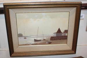 Rex Phillips 1931,Local interest, harbour view,Henry Adams GB 2018-01-17