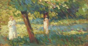 REYCEND Enrico 1855-1928,A maiden in a grove,Christie's GB 2014-05-02