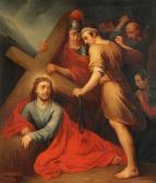 REYCKERSZ C 1800-1800,Christus valt onder het kruis,Bernaerts BE 2013-03-25
