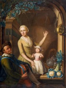 REYERS Nicolaas,Frau mit Kind und Drehorgelspieler,1780,Jeschke-Greve-Hauff-Van Vliet 2021-07-30