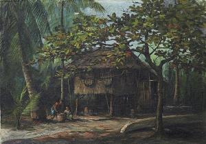 REYES ISAGANI,Bahay Kubo,1972,Leon Gallery PH 2017-07-29