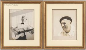REYNAL Kay Bell 1910-1977,Two Portraits: Carl Sandberg,Skinner US 2018-07-24