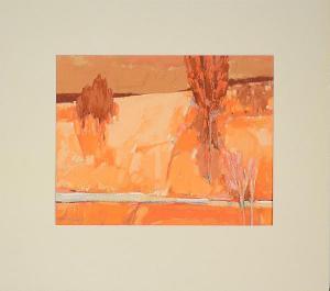 Reynard Milici F 1942,Landscape with Trees #11,1977,Trinity Fine Arts, LLC US 2013-10-05