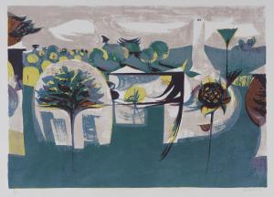 REYNOLDS Alan 1926-2014,Moth Barn,1952,Bellmans Fine Art Auctioneers GB 2023-11-21