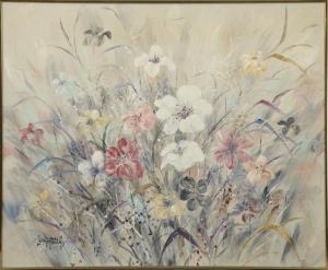 REYNOLDS Burr Lee 1936-2017,Reynolds 
"Spring FlowerGarden",1936,St. Charles US 2011-04-01