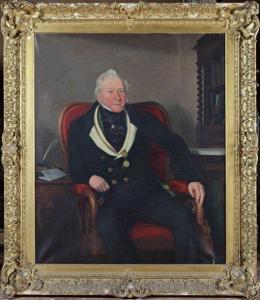 reynolds georges s,Portrait présumé de John Bridgman assis dans un fa,1832,Joron-Derem FR 2009-09-20