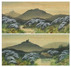 REYNOLDS H,Brent Tor landscapes,1910,Eastbourne GB 2021-04-21