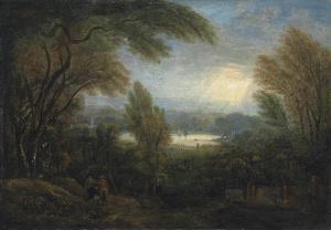 Reynolds Joshua 1723-1792,A view across the Thames from Richmond Hill, with ,Christie's 2012-05-04