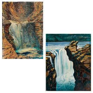 REYNOLDS KNIFFIN Herbert 1886-1970,landscape,Ripley Auctions US 2013-10-17