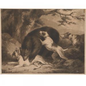 REYNOLDS Samuel William I 1773-1835,A Bear Hunt,1796,Ripley Auctions US 2024-02-10
