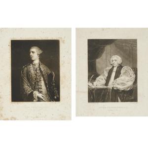 REYNOLDS Samuel William I 1773-1835,LORD SOUTHAMPTON; JOSEPH DEANE BOURKE, D.D., ,1820,Waddington's 2023-05-04