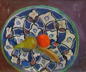 REYNOLDS Vicki 1946,Still Life with Moroccan Bowl,Rosebery's GB 2010-09-07