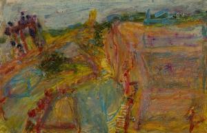 REYNOLDS Vicki 1946,Untitled landscape,Rosebery's GB 2022-05-25