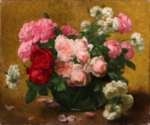 REYNOUARD 1900-1900,Vase fleuri,20th century,Libert FR 2019-04-03