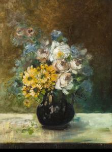 RHEA Bill 1900-1900,Still Life with Flowers,Hindman US 2012-09-19