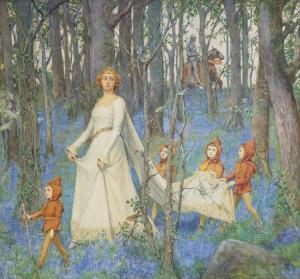 RHEAM Henry Meynell 1859-1920,The Fairy Woods,1903,Christie's GB 2023-06-14