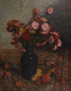RHEINER Louis 1863-1924,Still Life with Flowers,1890,Germann CH 2023-11-28