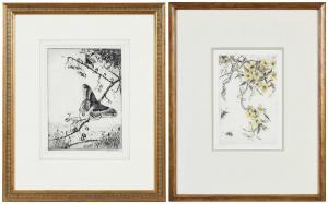 RHETT Antoinette Francesa 1884-1964,Butterflies,Brunk Auctions US 2023-07-13