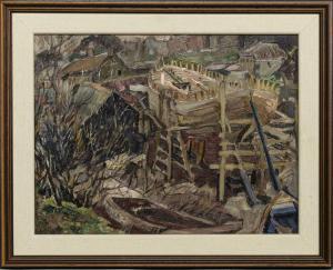 RHIND ALEXANDER 1929-1955,BOATYARD, EYEMOUTH,McTear's GB 2021-11-03