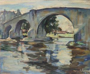 RHIND ALEXANDER 1929-1955,The Old Bridge,Bellmans Fine Art Auctioneers GB 2017-11-14