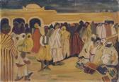 RIAD Khadiga 1914,EGYPTIAN UNTITLED,1952,Sotheby's GB 2017-10-23
