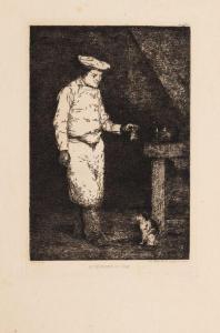 RIBOT Théodule 1839-1916,Le Déjeuner du chat,Damien Leclere FR 2018-10-12