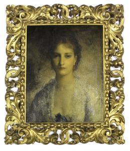 RICARD Gustave 1823-1873,PORTRAIT OF MISS ALICE SCHLESINGER,Lawrences GB 2021-04-23