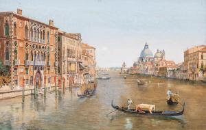 RICCARDI A. 1800,View of Venice,Nagyhazi galeria HU 2023-12-12
