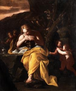 RICCHI Pietro 1605-1675,MARIA MAGDALENA IM GEBET,Hampel DE 2023-03-30
