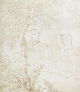 Ricci Marco 1676-1730,An Italian hilltop town,Bonhams GB 2010-04-20