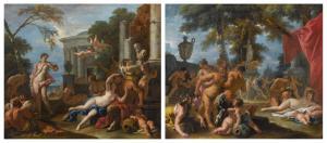 RICCI Sebastiano 1659-1734,Bacchanal in Honor of Pan; The Feast of Silenus,Sotheby's GB 2024-02-01