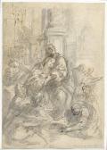 RICCI Sebastiano,Studio di figure (Maria di Magdala “apostola apost,1700,Gonnelli 2013-12-12