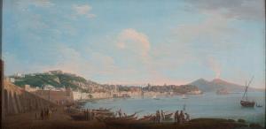 RICCIARDELLI Gabriele 1740-1790,Veduta di Napoli,Blindarte IT 2023-05-31