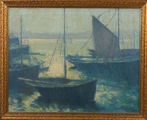 RICCIARDI Caesare A 1892-1973,Boating scene,Alderfer Auction & Appraisal US 2006-12-05