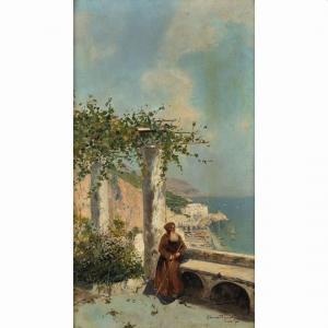 RICCIARDI Oscar 1864-1935,AMALFI,Tajan FR 2024-03-18