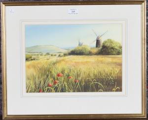 RICE Cecil 1961,Jack and Jill Windmills at Clayton,20th century,Tooveys Auction GB 2021-06-23