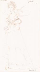 RICE Peter 1928,Costume design for Audrey in 'As You Like It,1965,Simon Chorley Art & Antiques 2021-04-27