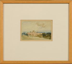 Rich William,castle in a landscape,Tring Market Auctions GB 2018-03-09