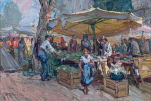 RICHARD Durando Togo 1910,Scène de marché,Etienne de Baecque FR 2023-10-14