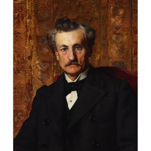 Richard Putz Michel,PORTRAIT D\’ÉDOUARD JABLONSKI PROFESSOR DU LYCÉE S,1905,Waddington's 2018-06-28