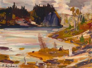 RICHARD Rene Jean 1895-1982,Lac Pres de la Riviere Manicouagan,Bonhams GB 2024-04-26